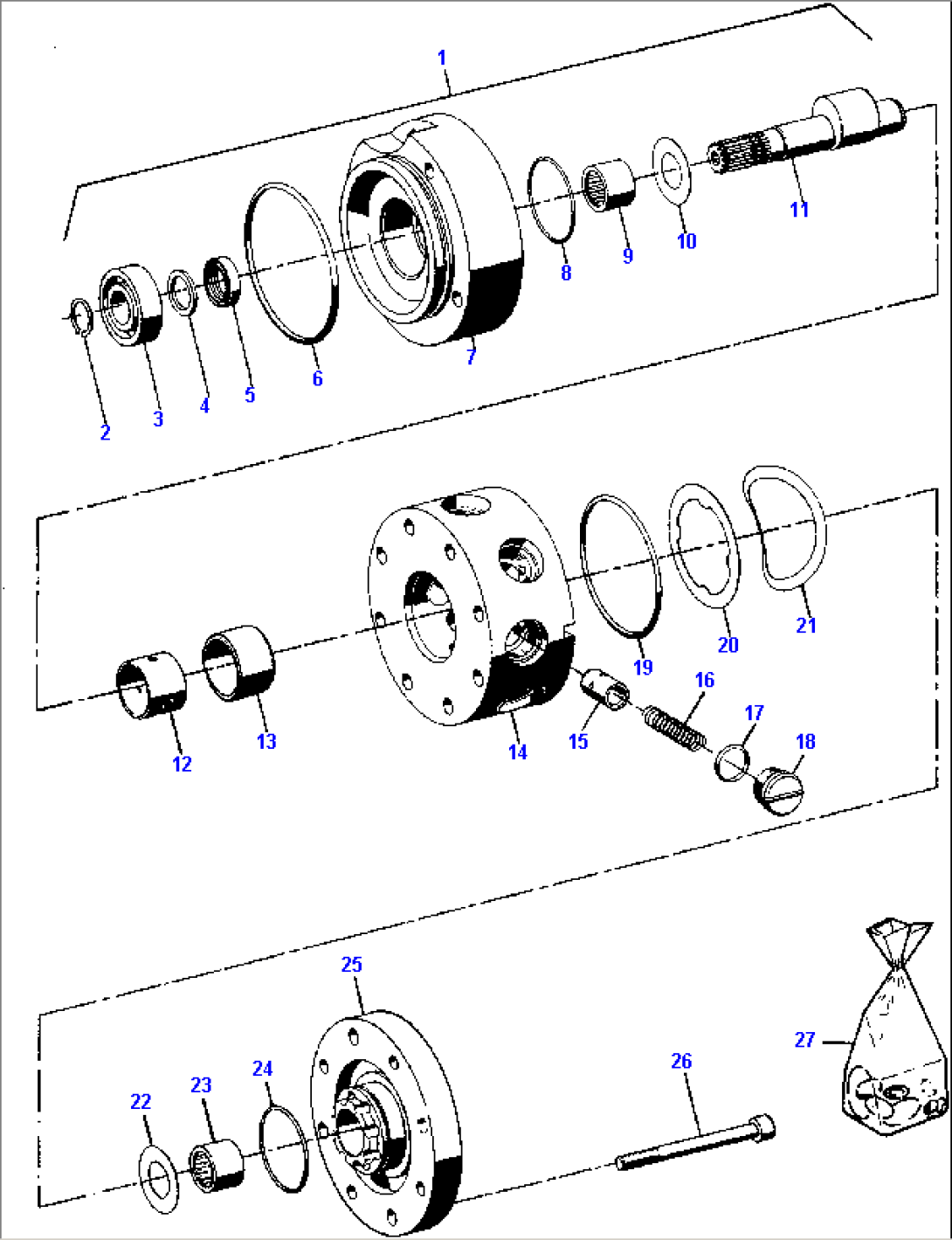 EMERGENCY STEERING PUMP