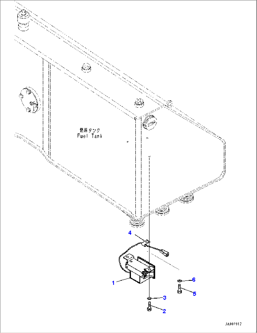 Back-up Alarm (#1001-)