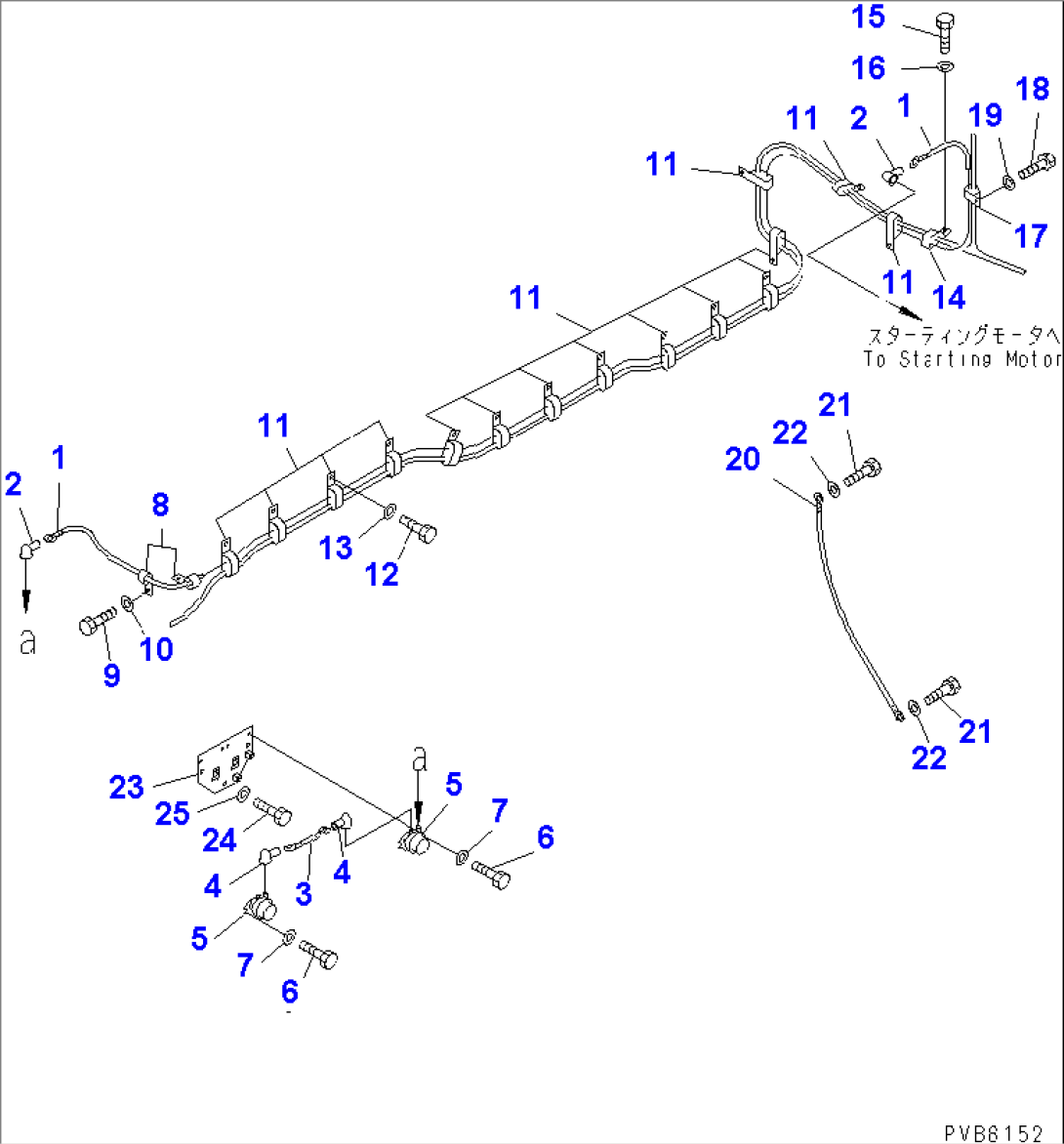 WIRING (STARTING HARNESS)