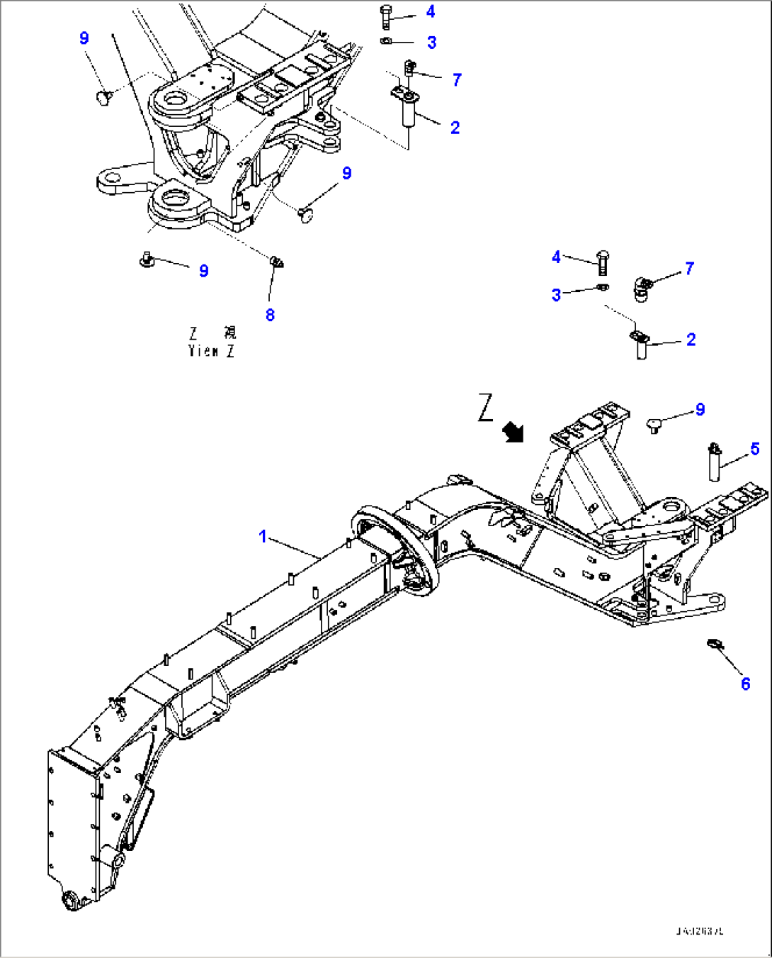 Front Frame (#1001-)