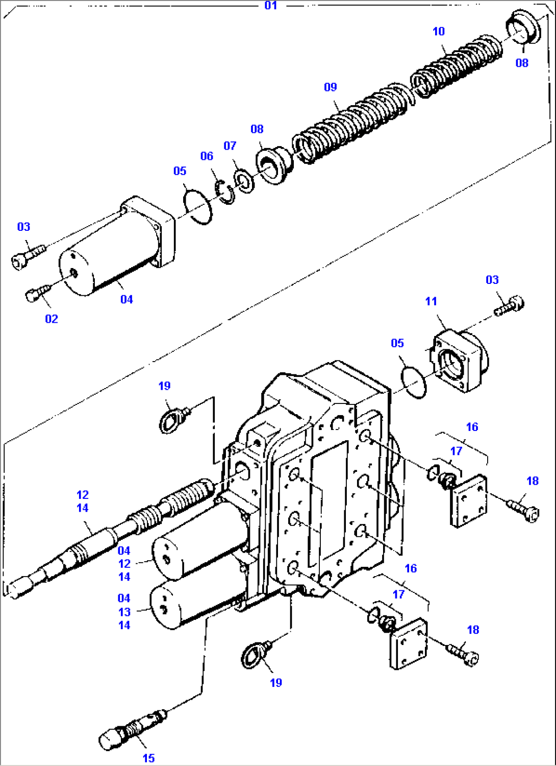 Hydr. Control Block