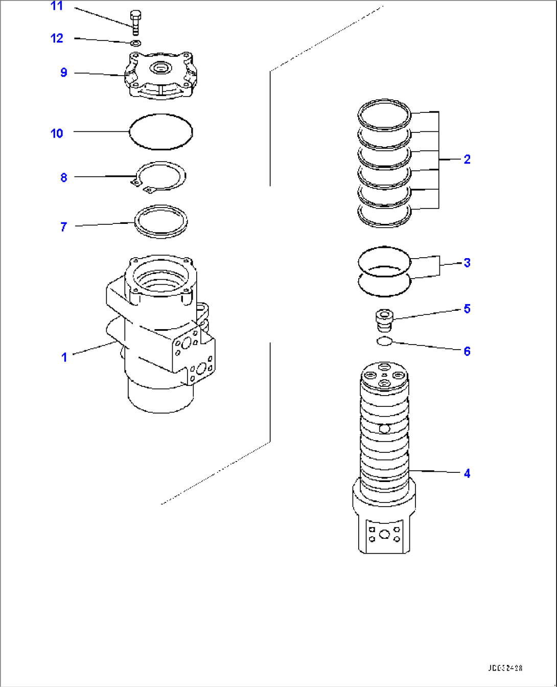 Swivel Joint, Swivel Joint (#65001-)