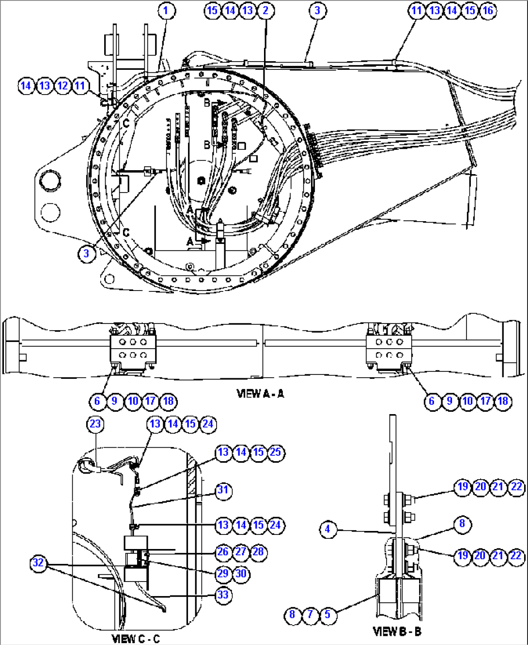 REAR AXLE WIRING