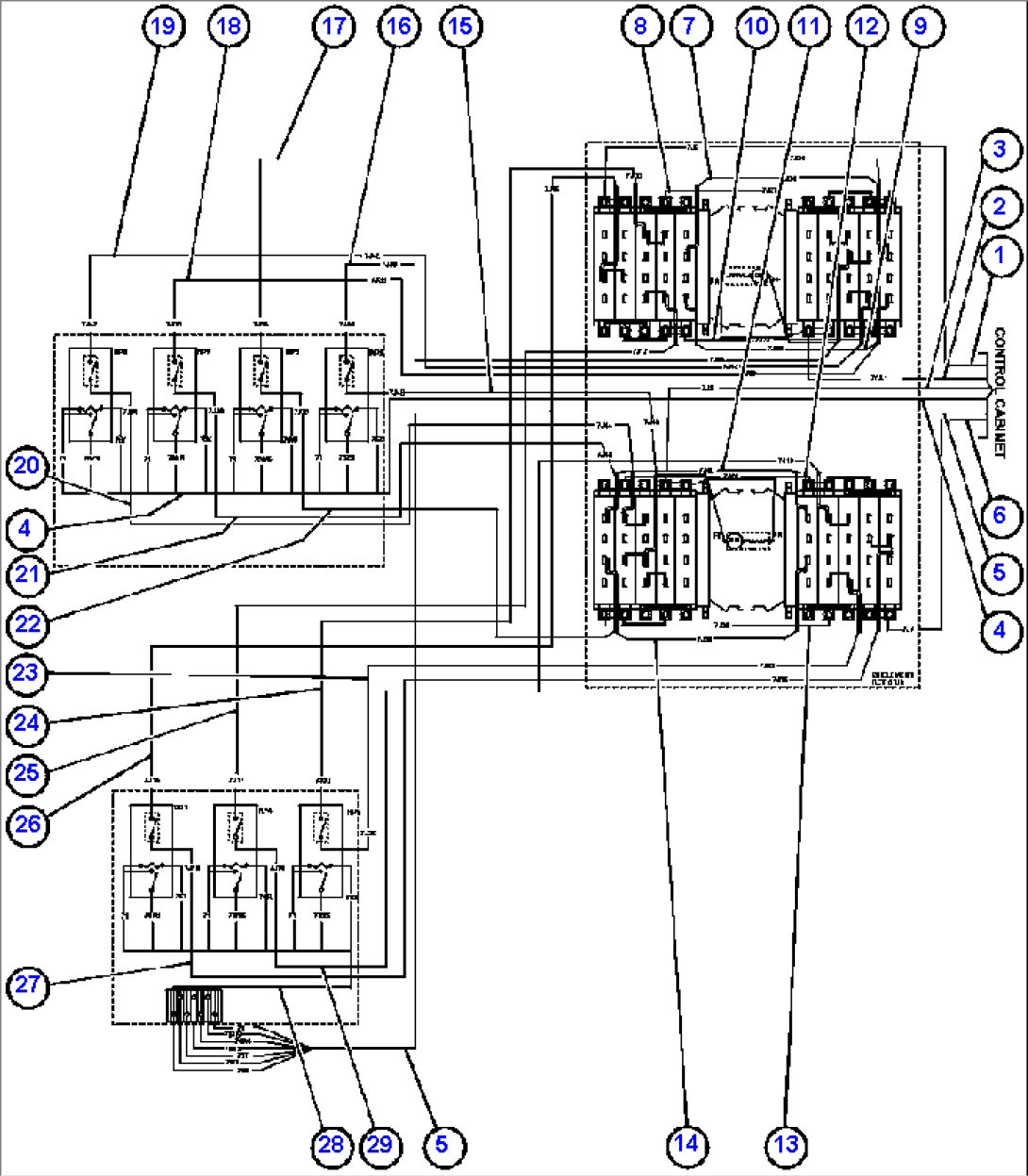 ELECTRIC POWER COMPONENTS WIRING - 1