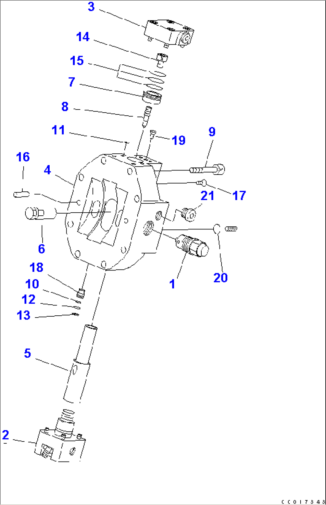 TRAVEL MOTOR (3/5)