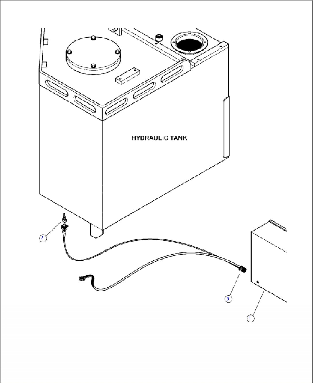 E2015-01A0 IQAN CONTROL BOX TO HYDRAULIC TEMPERATURE SENSOR