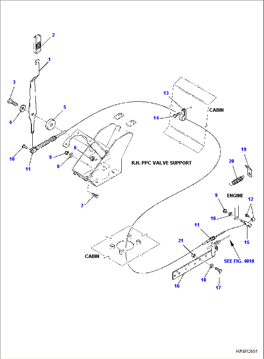 FUEL CONTROL LEVER