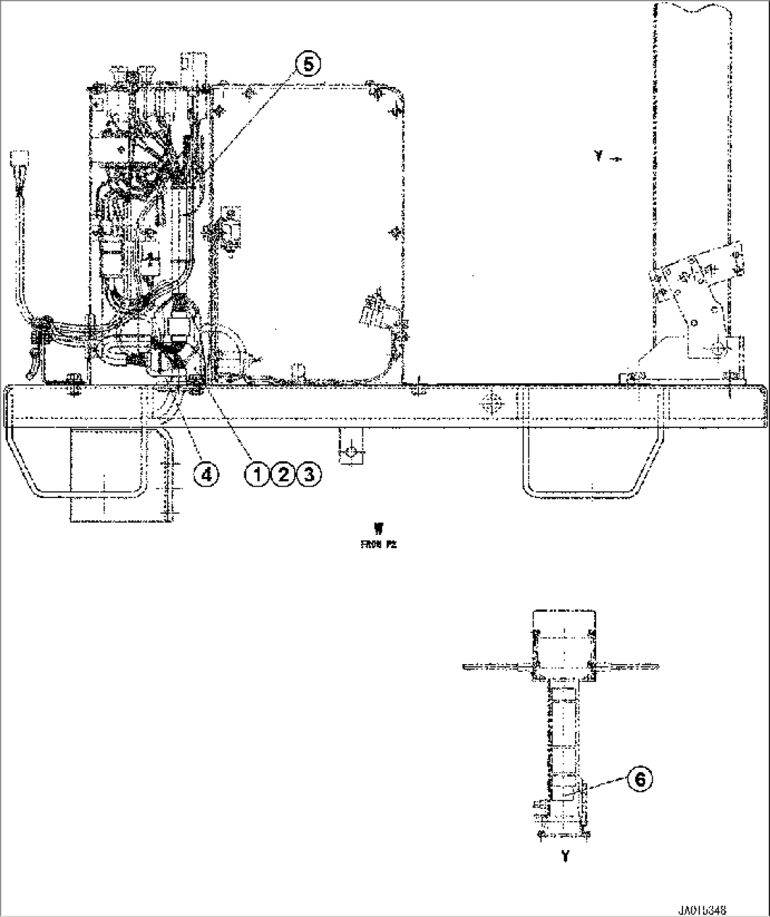 FLOOR (KOMTRAX) (2/4)(#13566-)