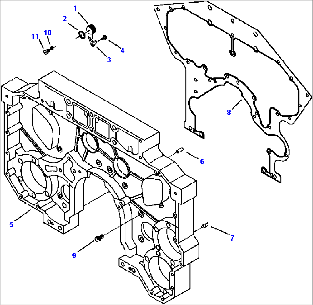 FIG. A2109-A9A1 GEAR HOUSING