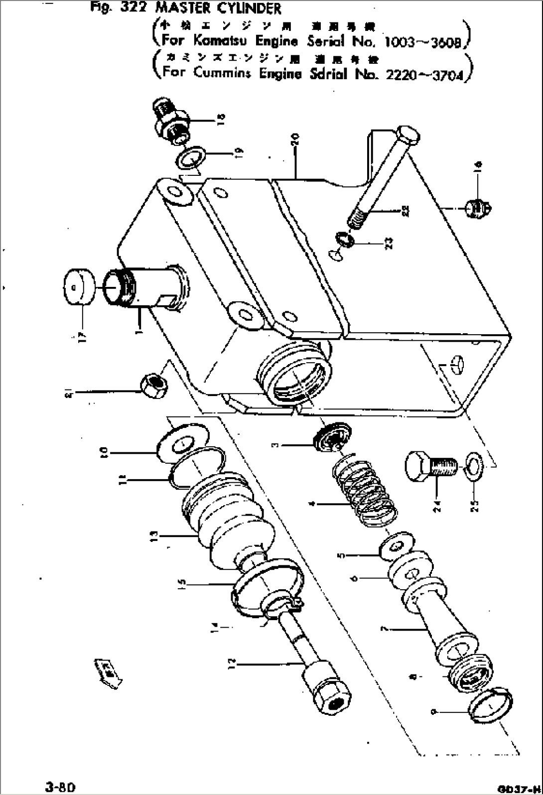 MASTER CYLINDER(#2101-3608)