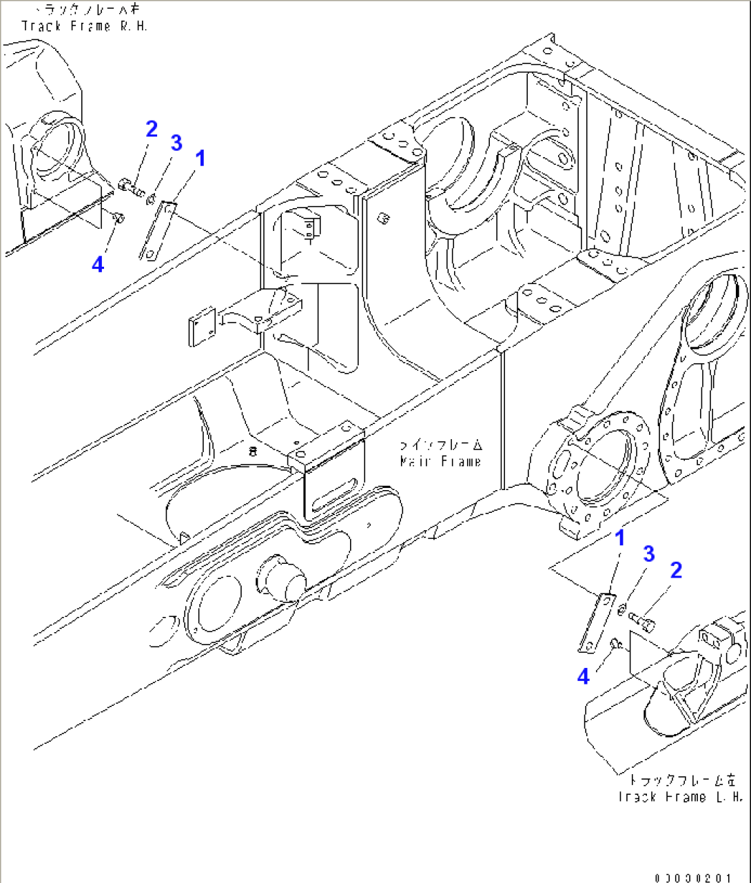 TILT LINE (PLUG) (FOR 6WAY PAT DOZER)