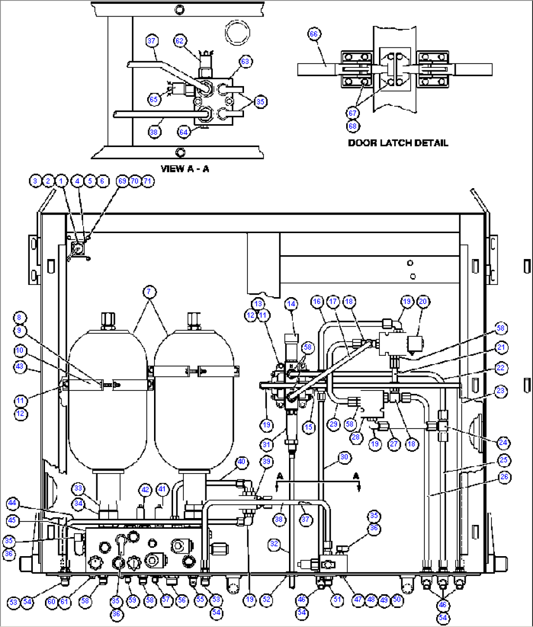 BRAKE CABINET ASSEMBLY - 1