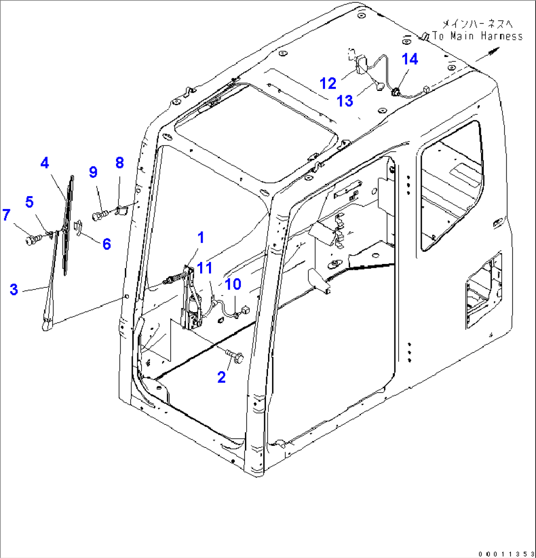 FLOOR FRAME (OPERATOR