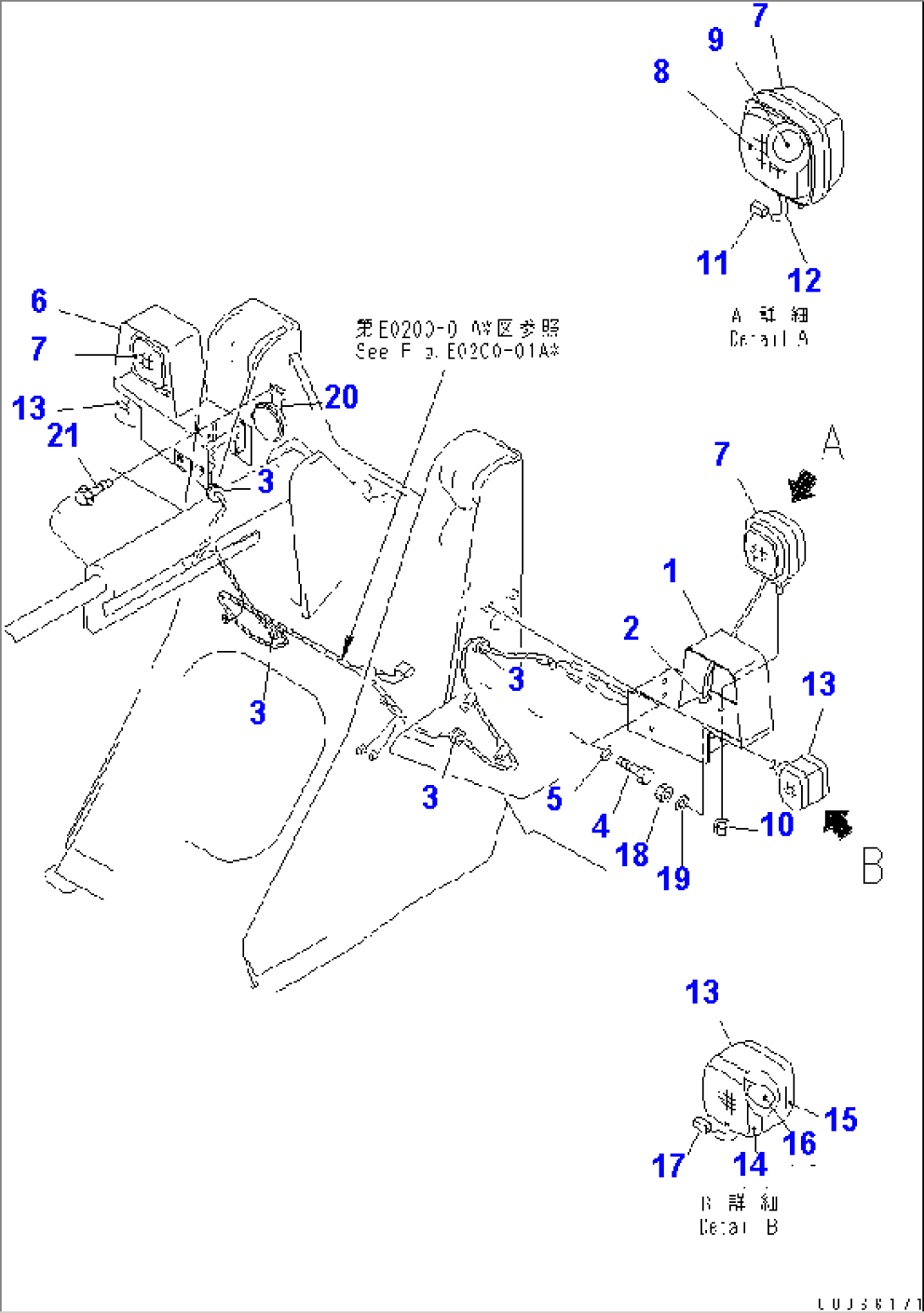 ELECTRICAL SYSTEM (FRONT LINE)(#13801-)