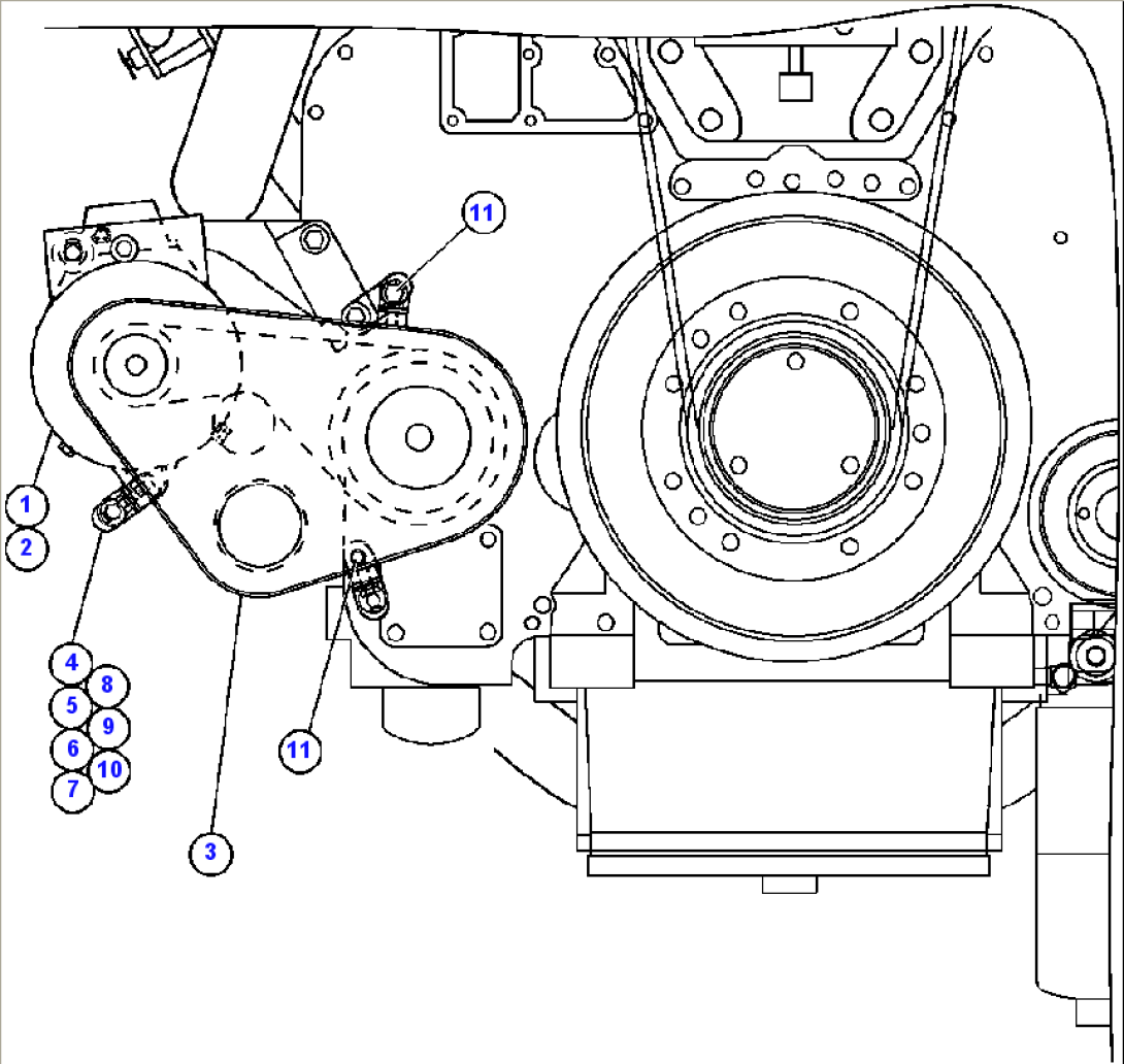 BATTERY CHARGING ALTERNATOR INSTL