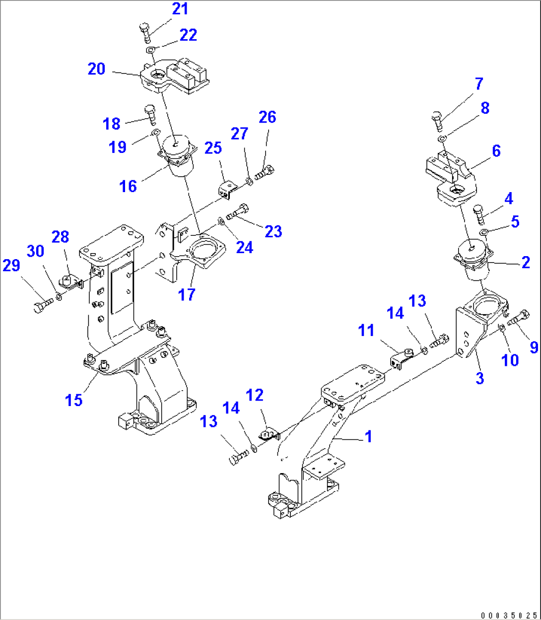 FENDER (ROPS BRACKET) (FOR TRIMMING DOZER)