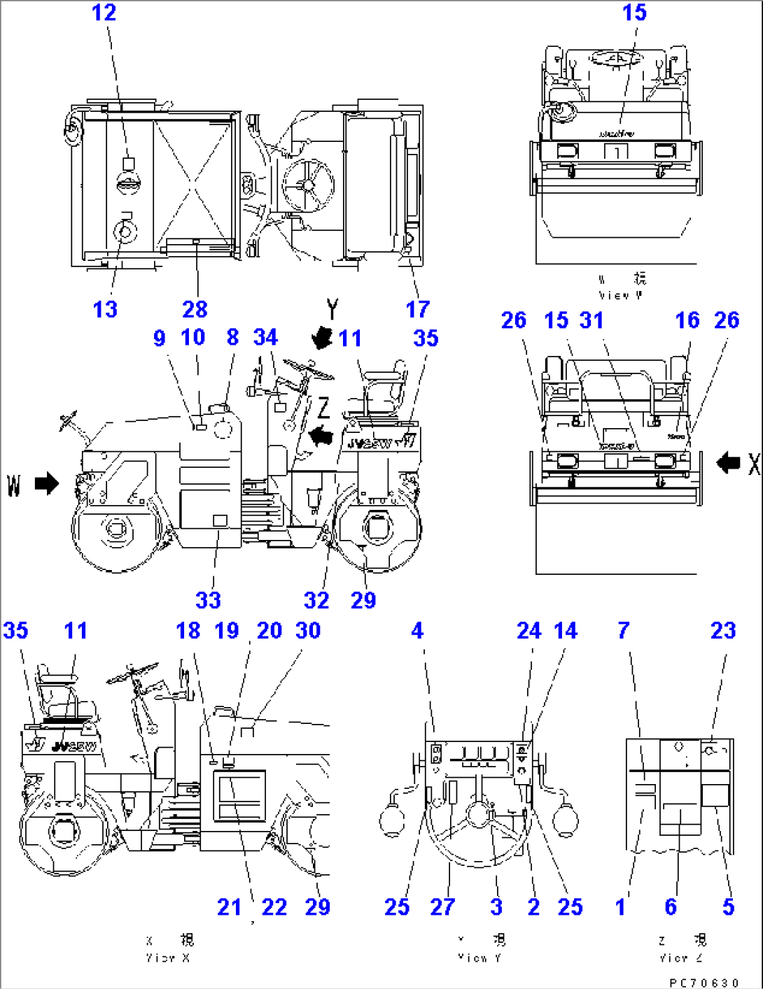 MARKS AND PLATES(#5009-)
