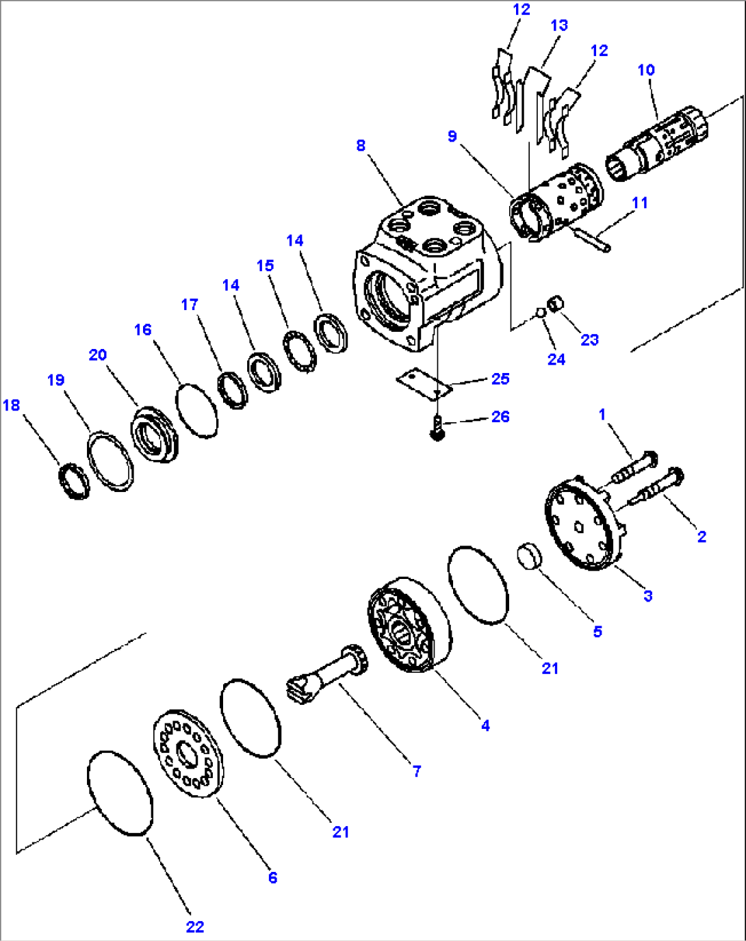 K0210-43A0 ROPS CAB ORBITROL STEERING VALVE