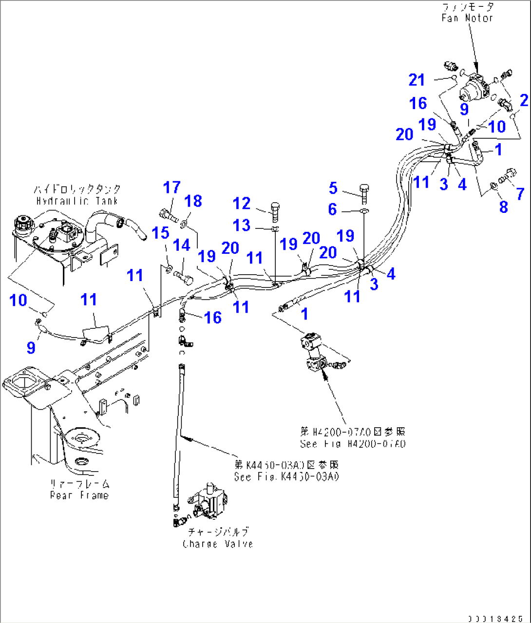 FAN DRIVE PIPING