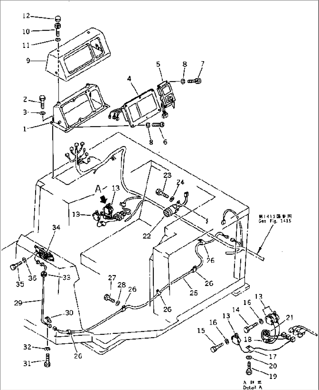 INSTRUMENT PANEL (2/2) (WITH SHOE SLIP CONTROL)