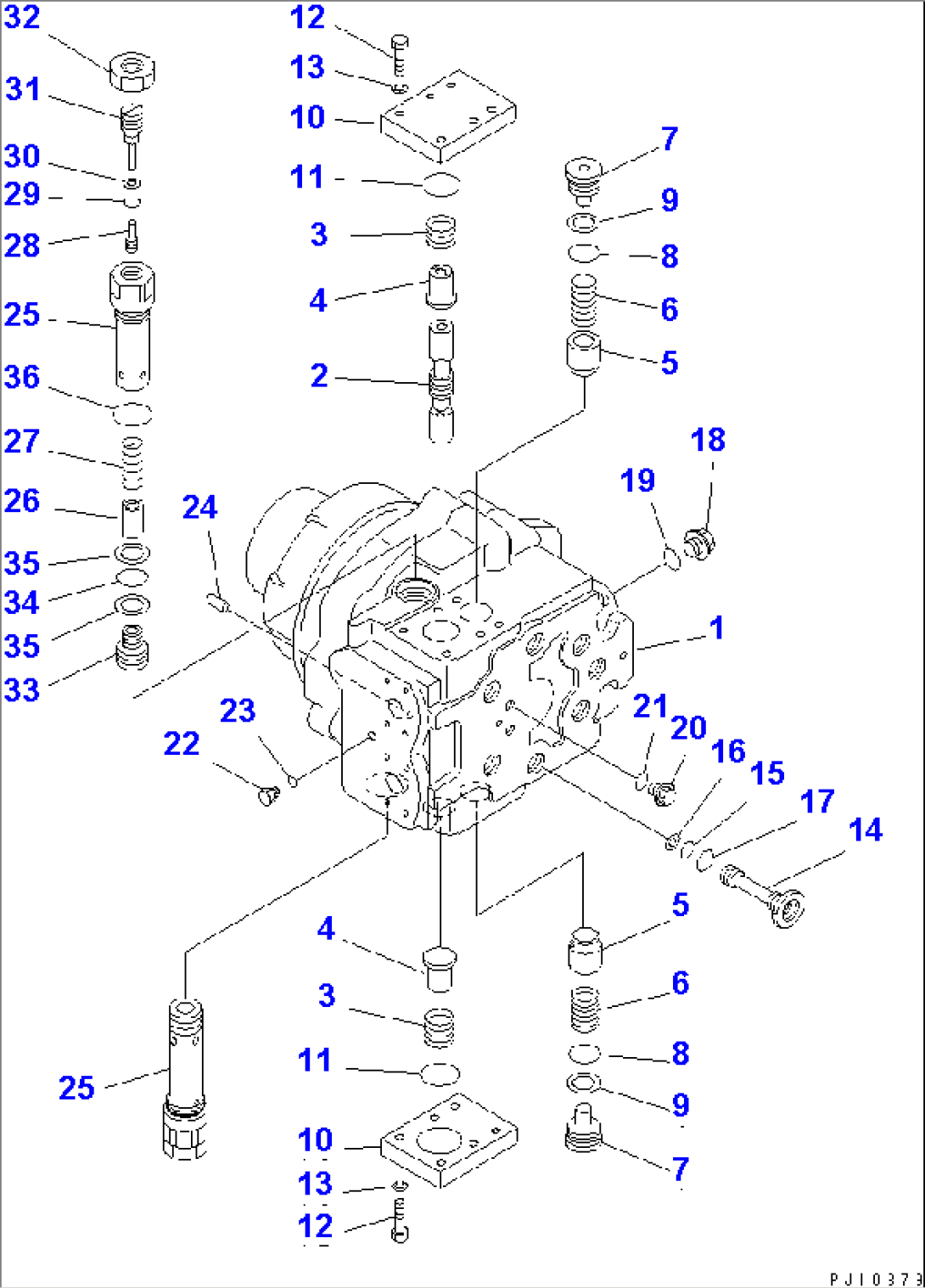 TRAVEL MOTOR (2/2)(#15001-15038)