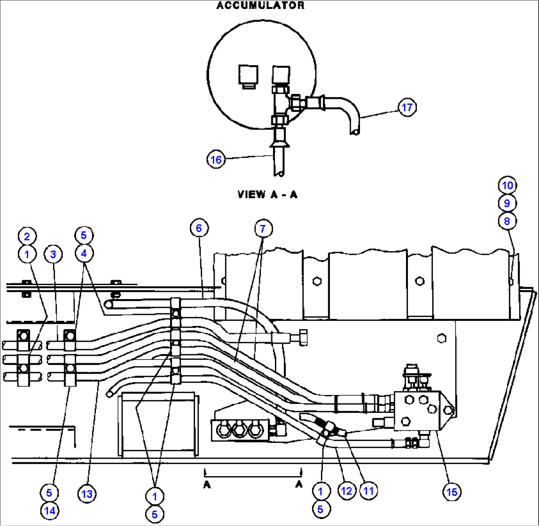ACCUMULATOR PIPING