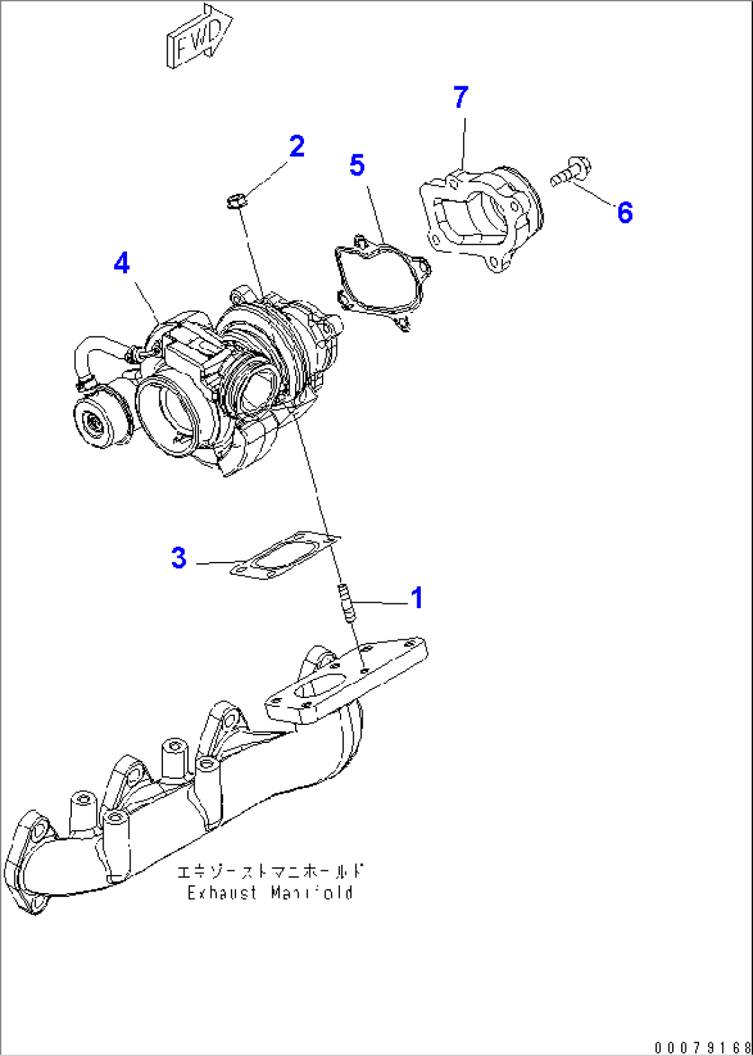 TURBOCHARGER (EPA 3RD REG ARRANGE) (EU 3RD REG ARRANGE) (ESN 26506523-)