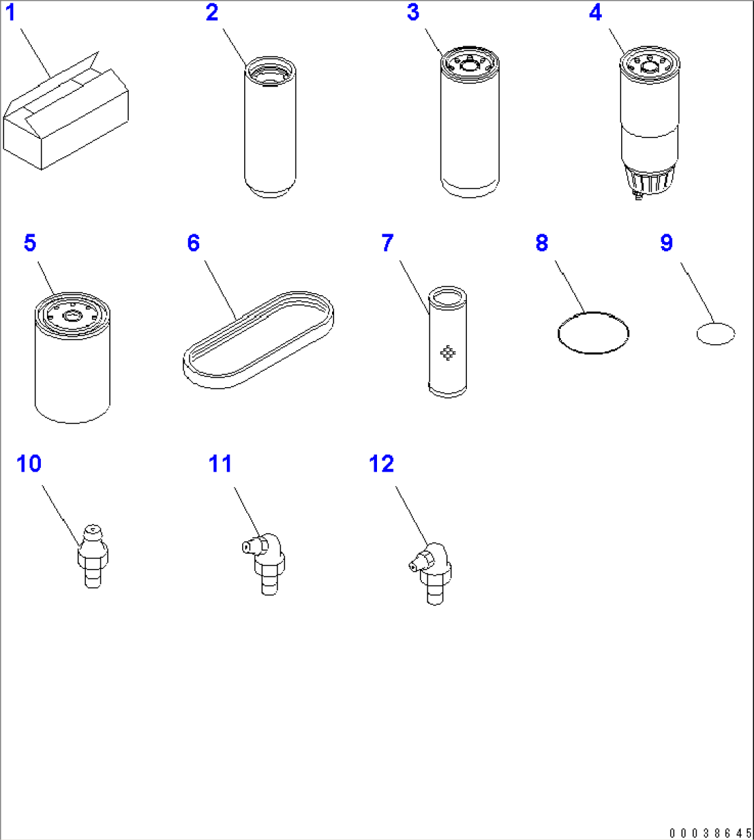 SPARE PARTS(#60001-60038)