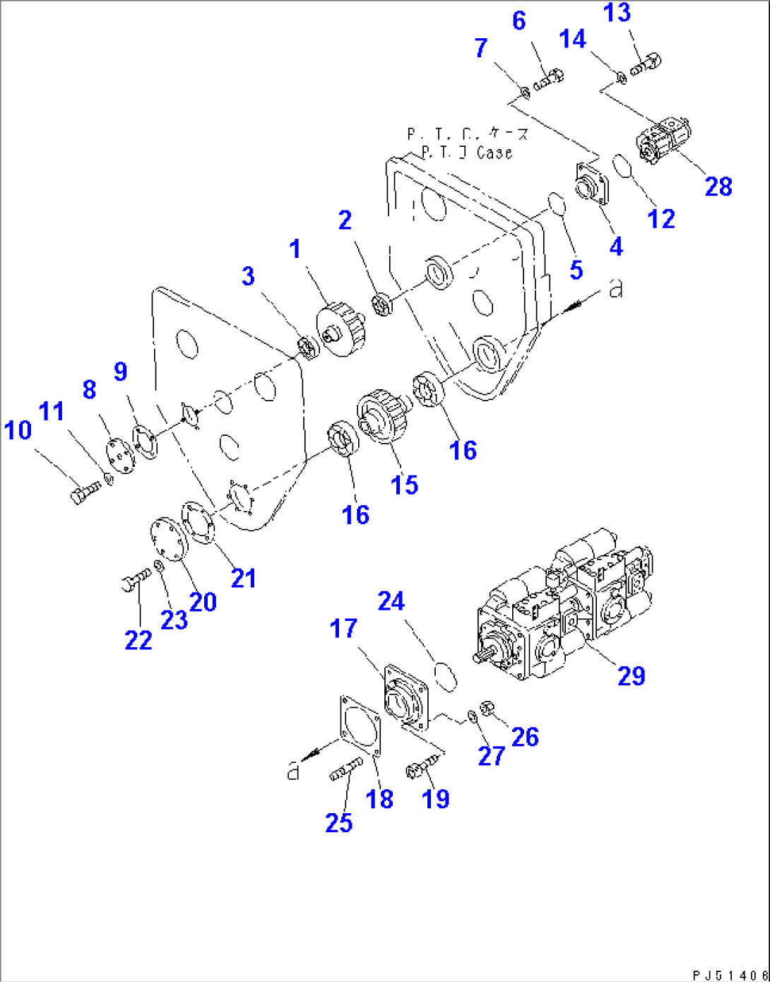 POWER TAKE OFF (3/4)