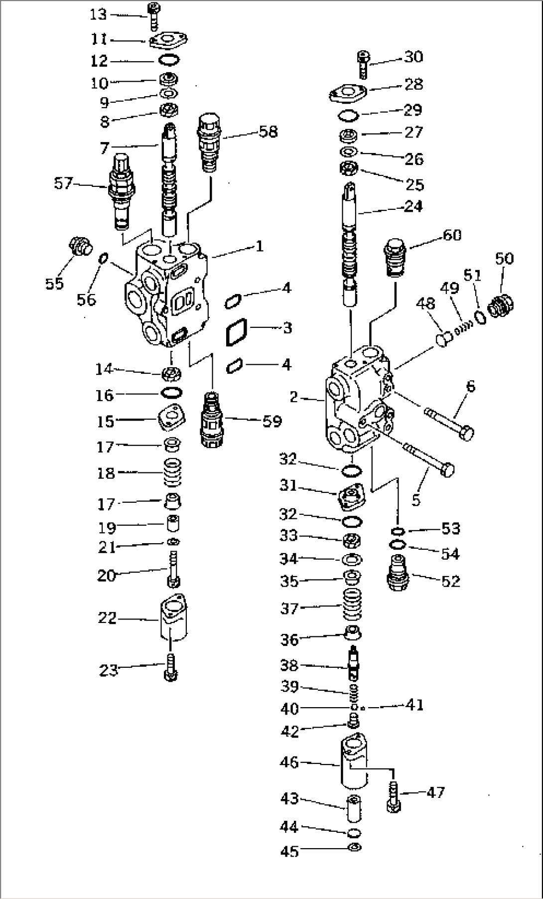 CONTROL VALVE (2-SPOOL) (1/2)