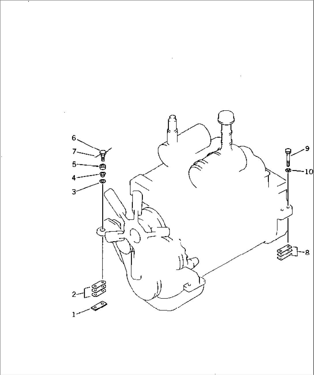ENGINE MOUNTING PARTS