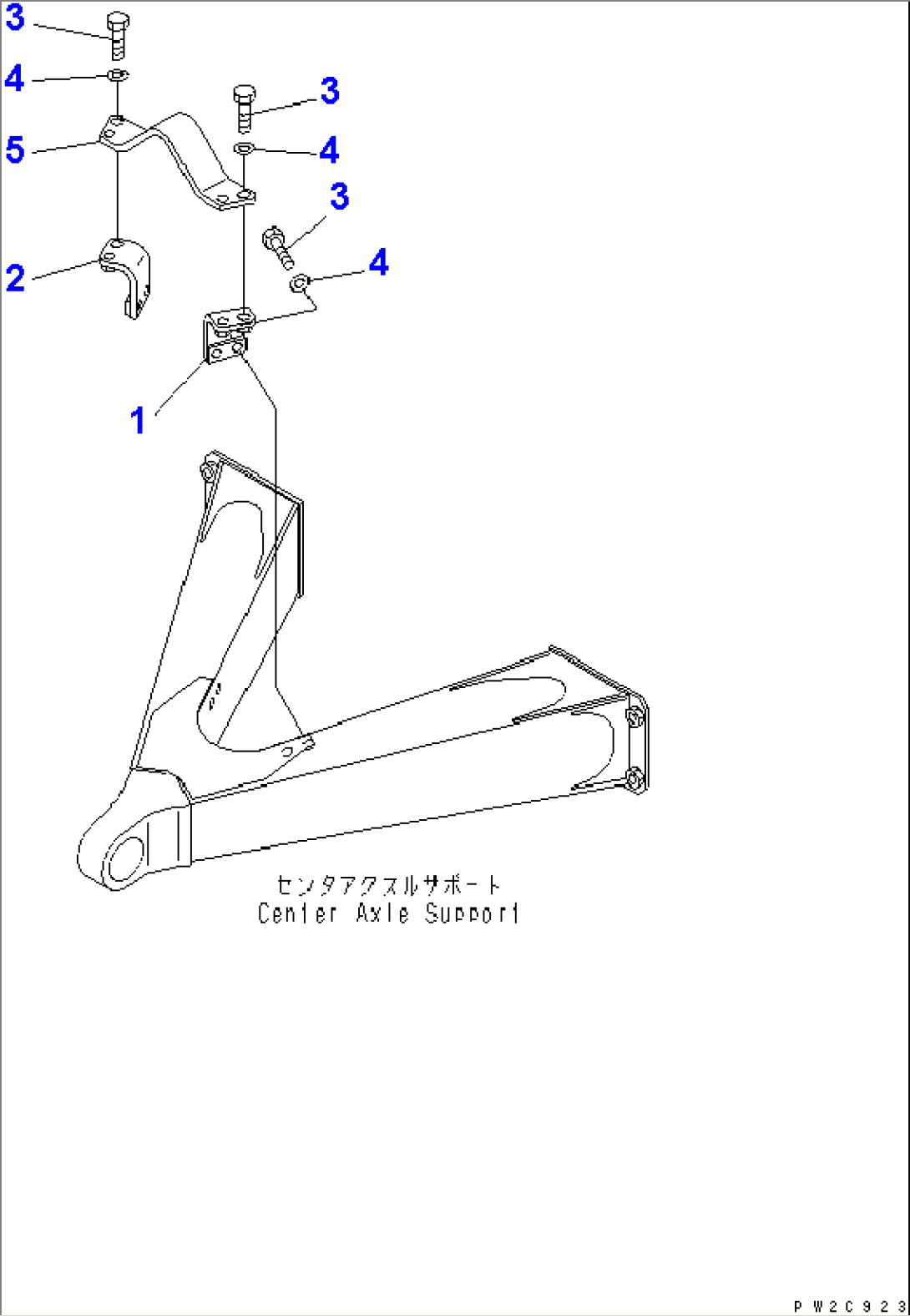 REAR DRIVE SHAFT GUARD(#2001-)