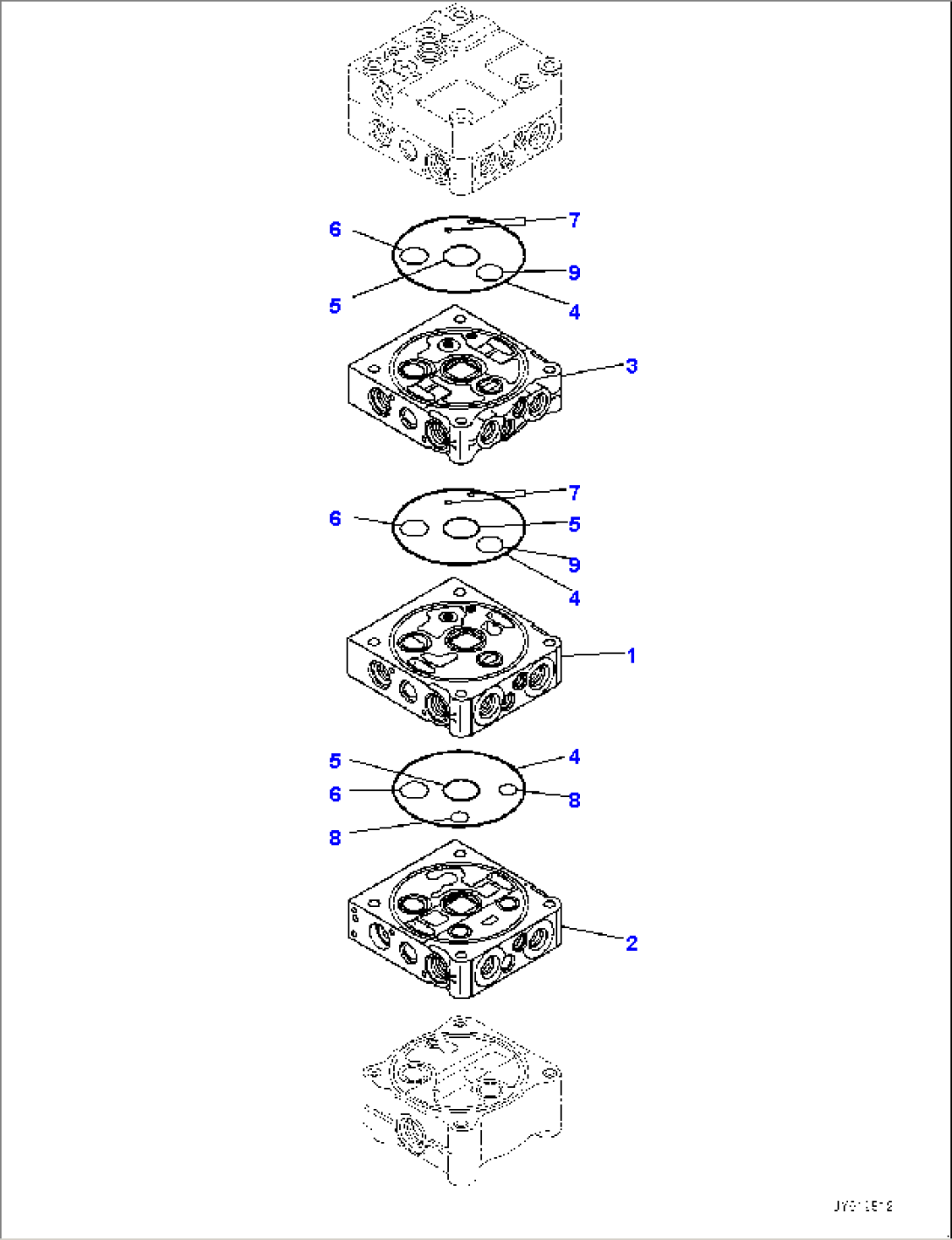 Control Valve, 4-Valve (1/10) (#80001-81610)