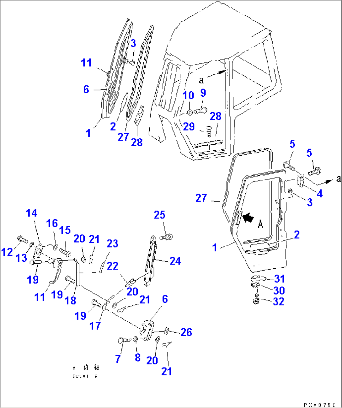 CAB (DOOR AND DOOR LOCK)(#3034-4000)