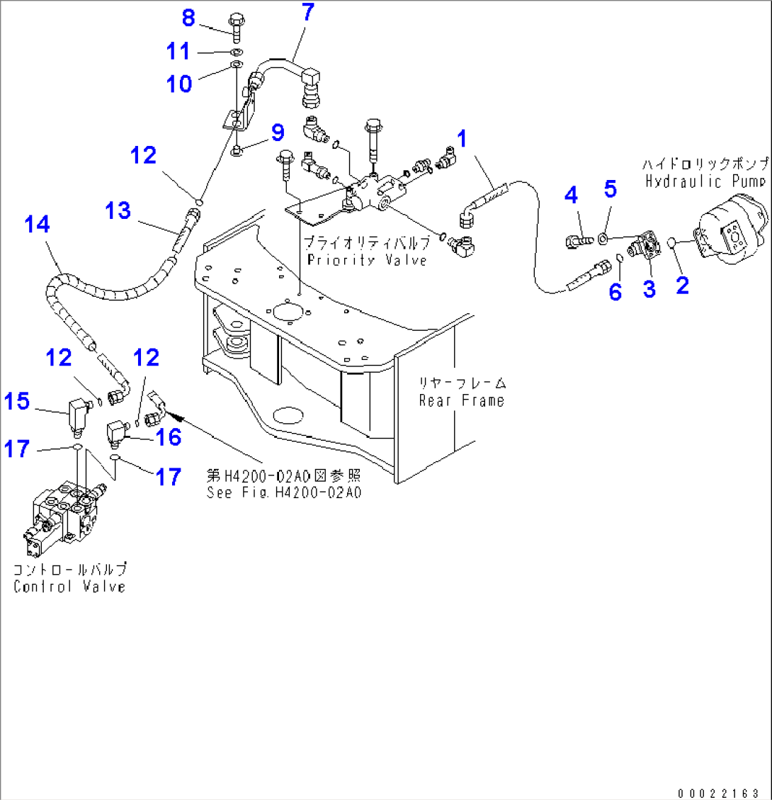 HYDRAULIC LINE (DELIVERY LINE)(#11501-)