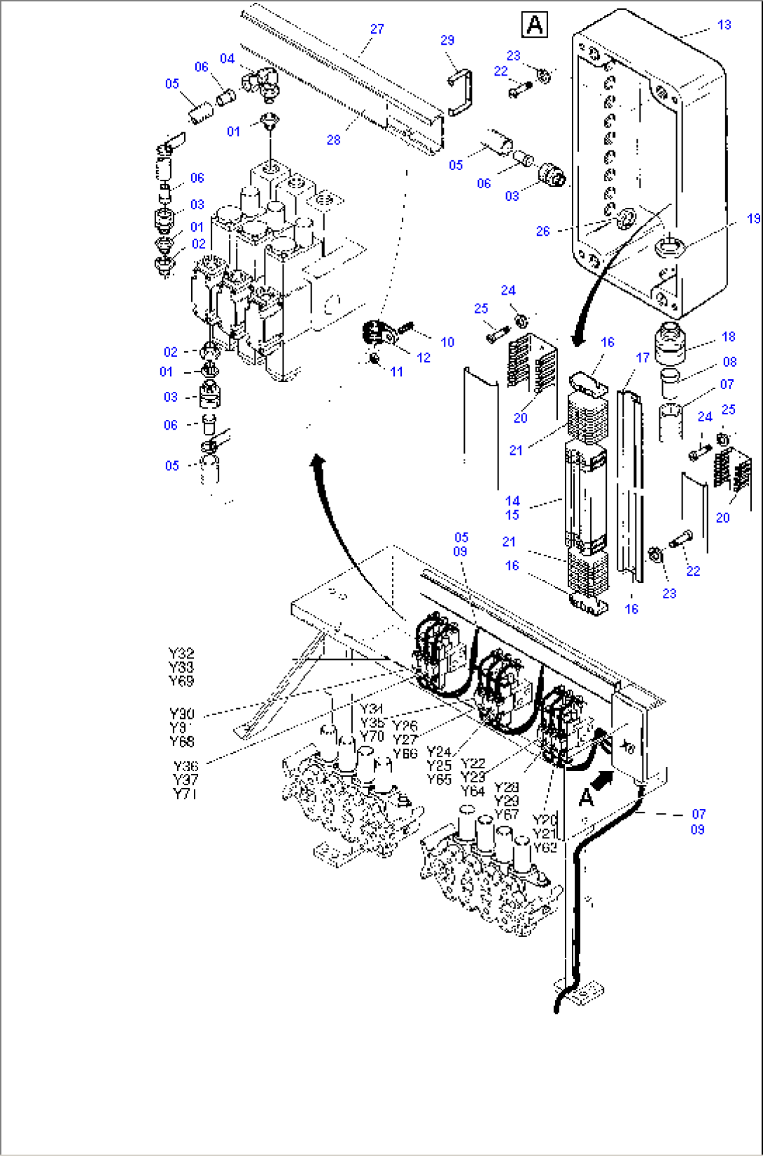 Cables - Control Plate Assy.