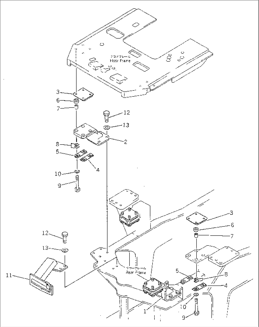 FLOOR SUPPORT(#10001-19999)