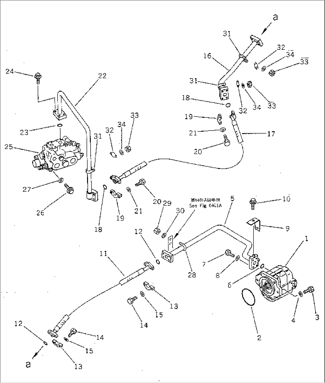 STEERING PIPING (1/4)
