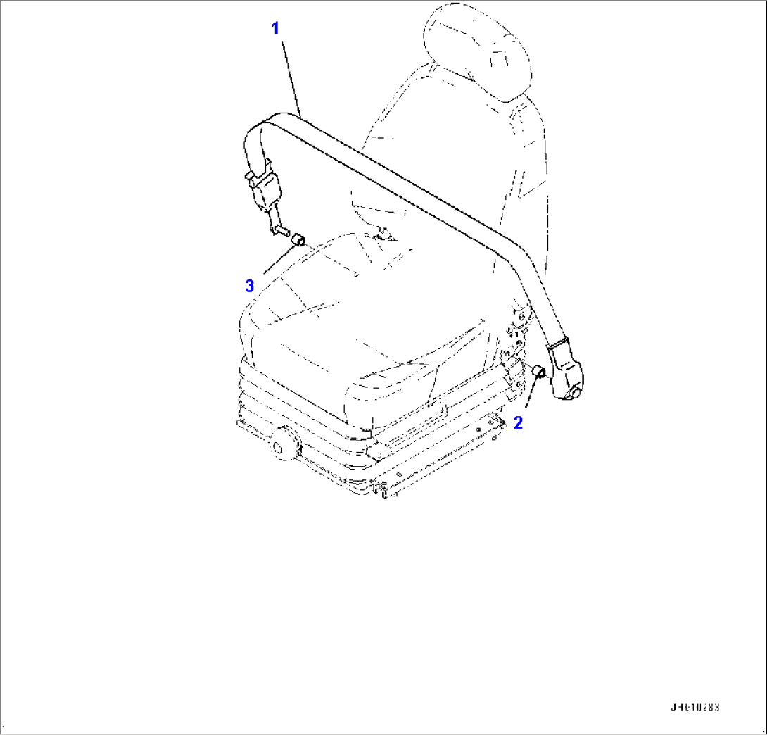 Seat Belt, (#15015-)