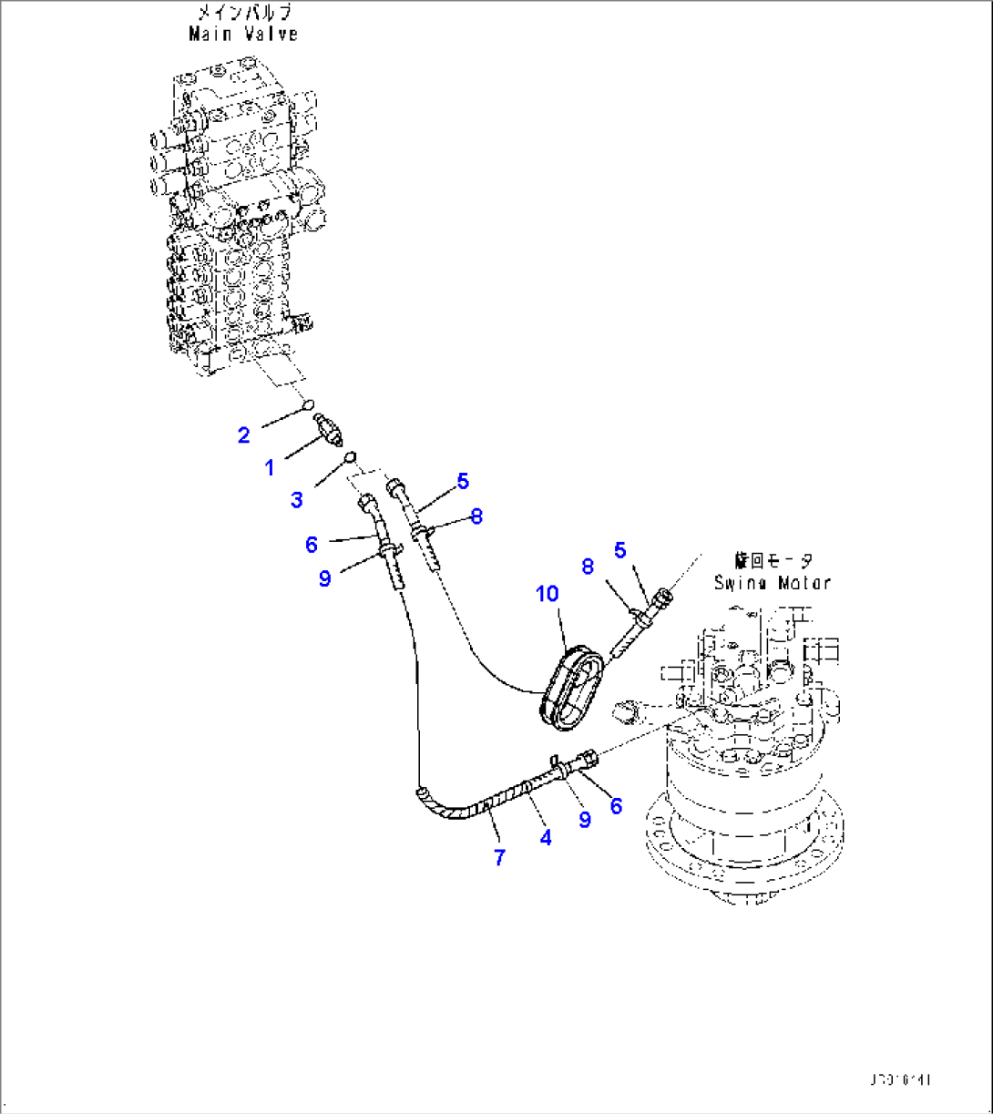 Swing Piping (#15001-)