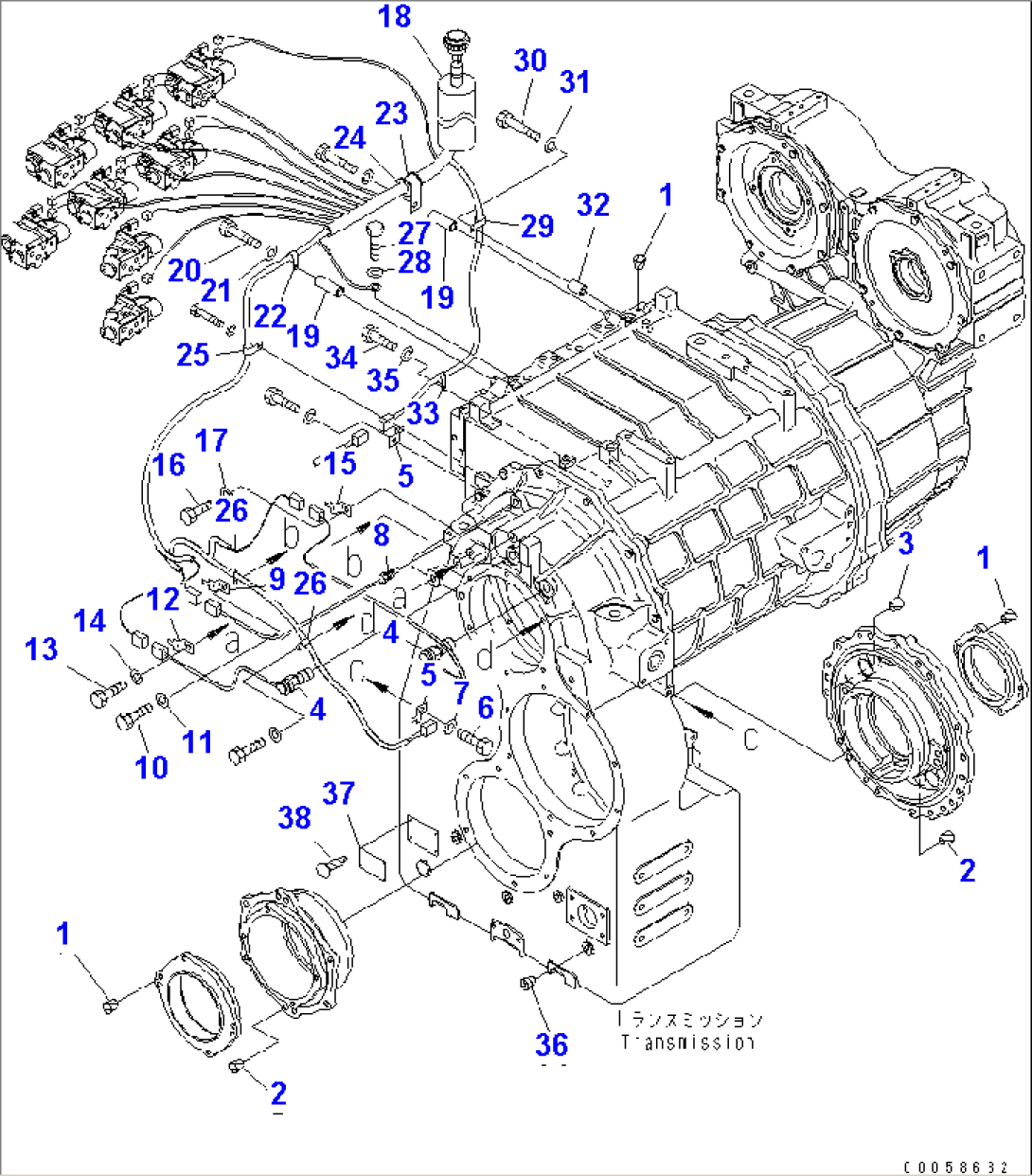 TRANSMISSION (ACCESSORY)(#55001-)