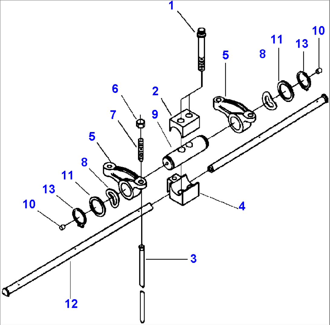 FIG. A1109-A3A1 ROCKER LEVER