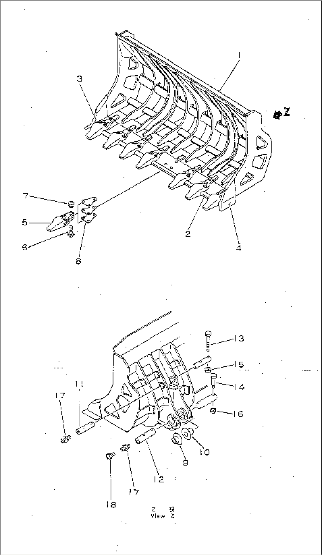 SKELETON BUCKET(#1063-)