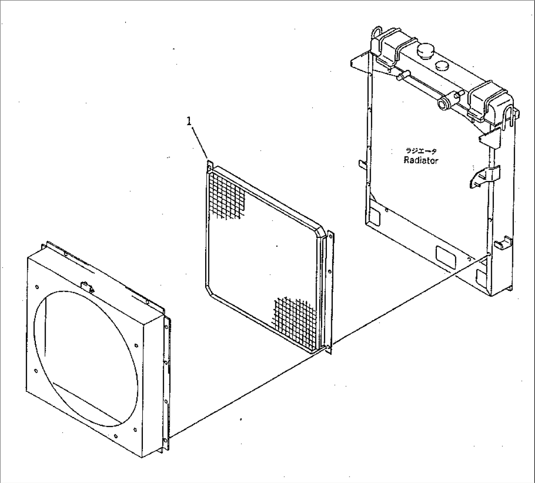 RADIATOR DUST AND DIRT PROTECTION(#10001-19999)