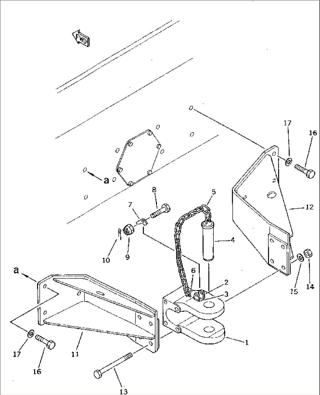 DRAWBAR (LOCK TYPE)