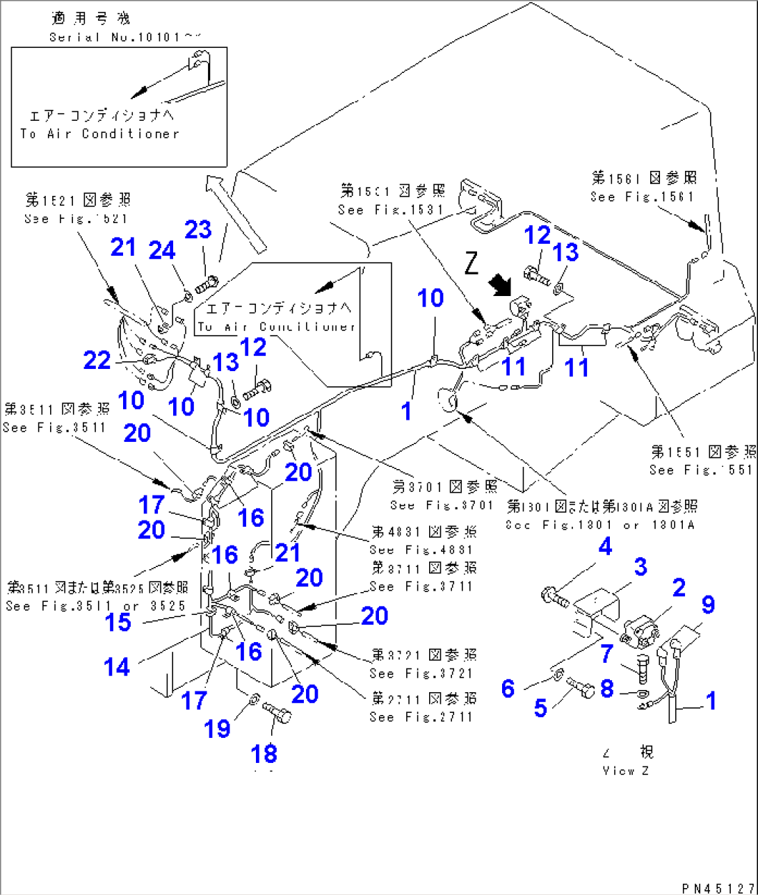 ELECTRICAL SYSTEM (REAR FRAME LINE)