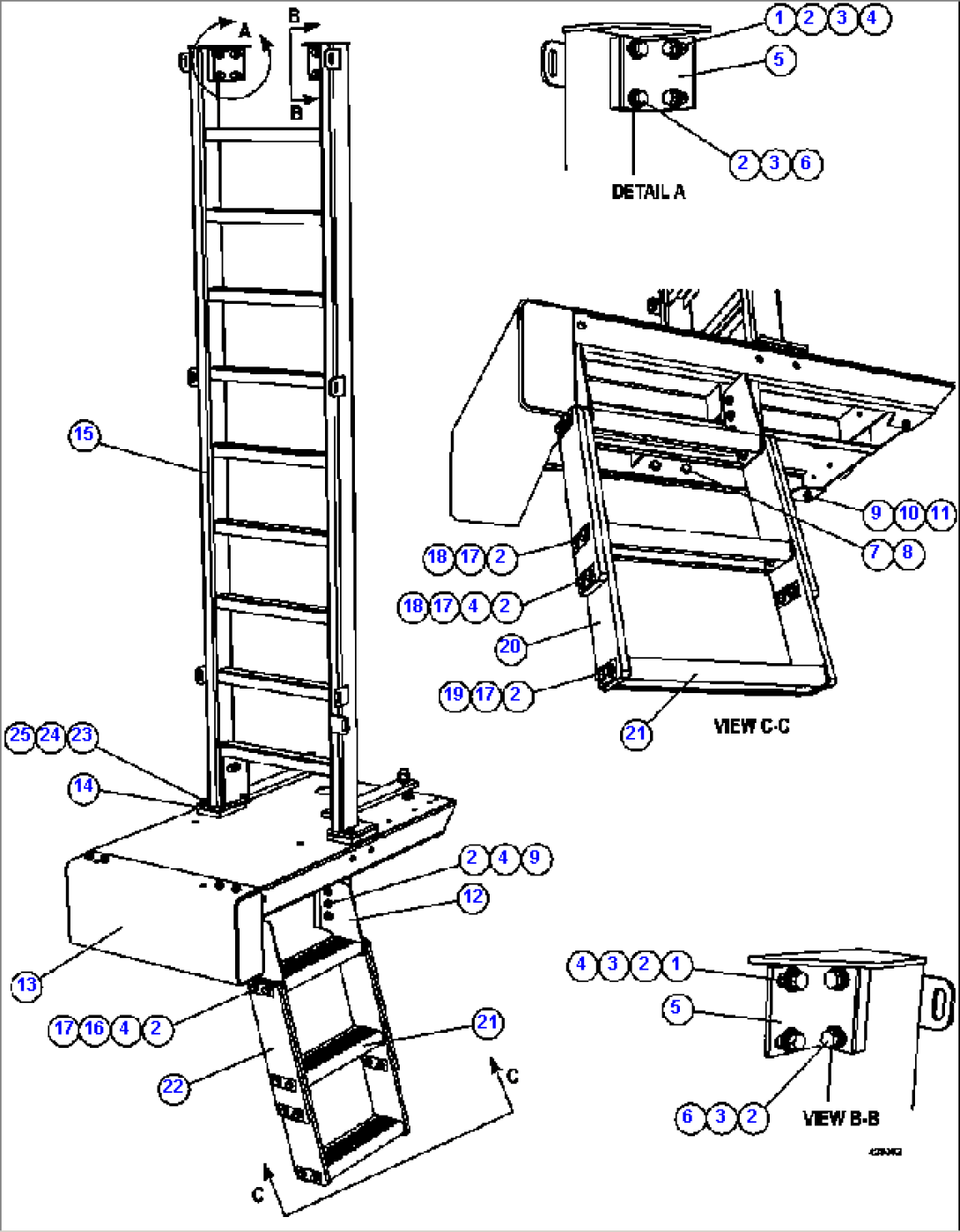 LH LADDER & PLATFORM