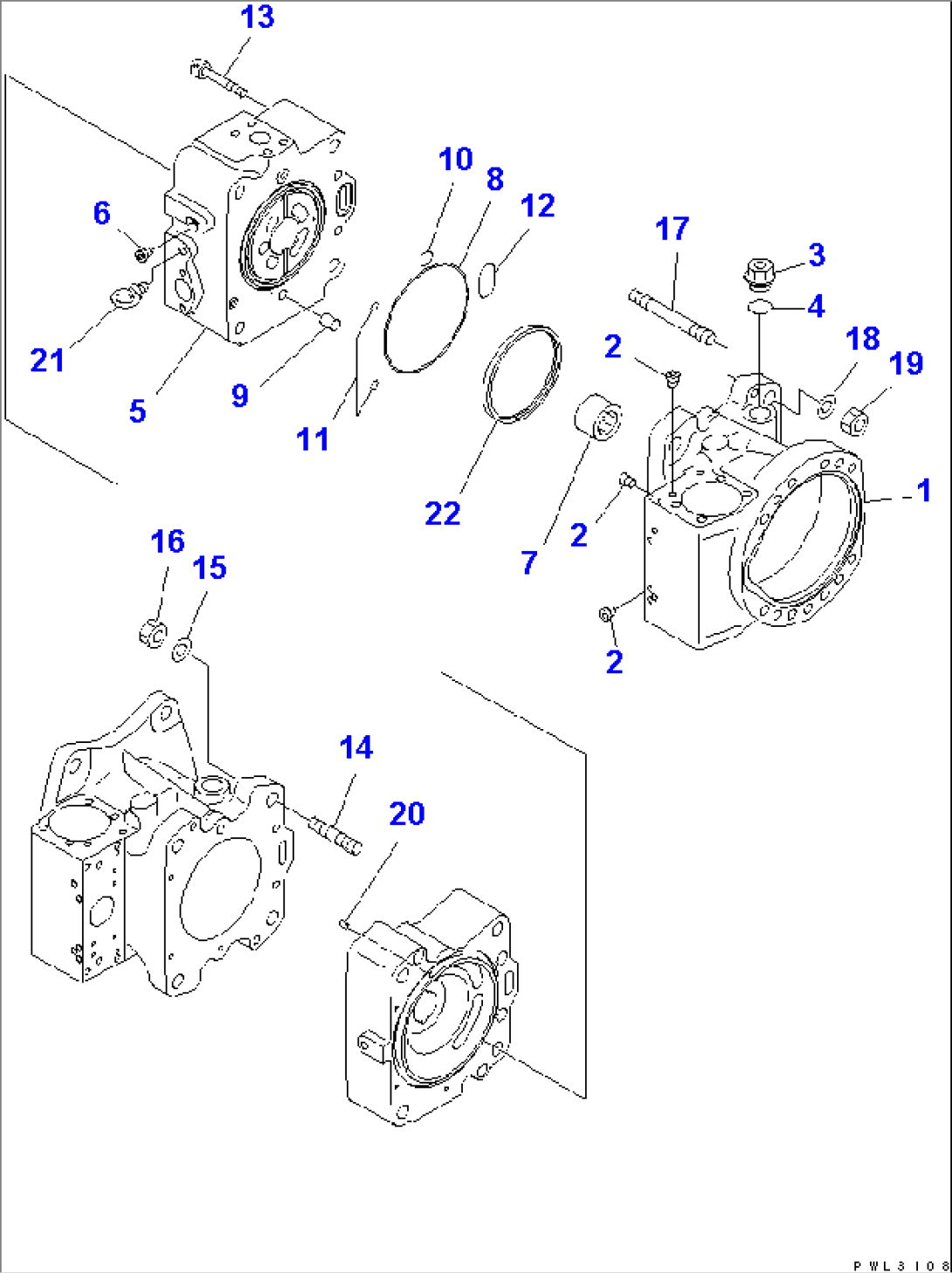 MAIN PUMP (4/15) (WITH TVC VALVE)(#10011-)
