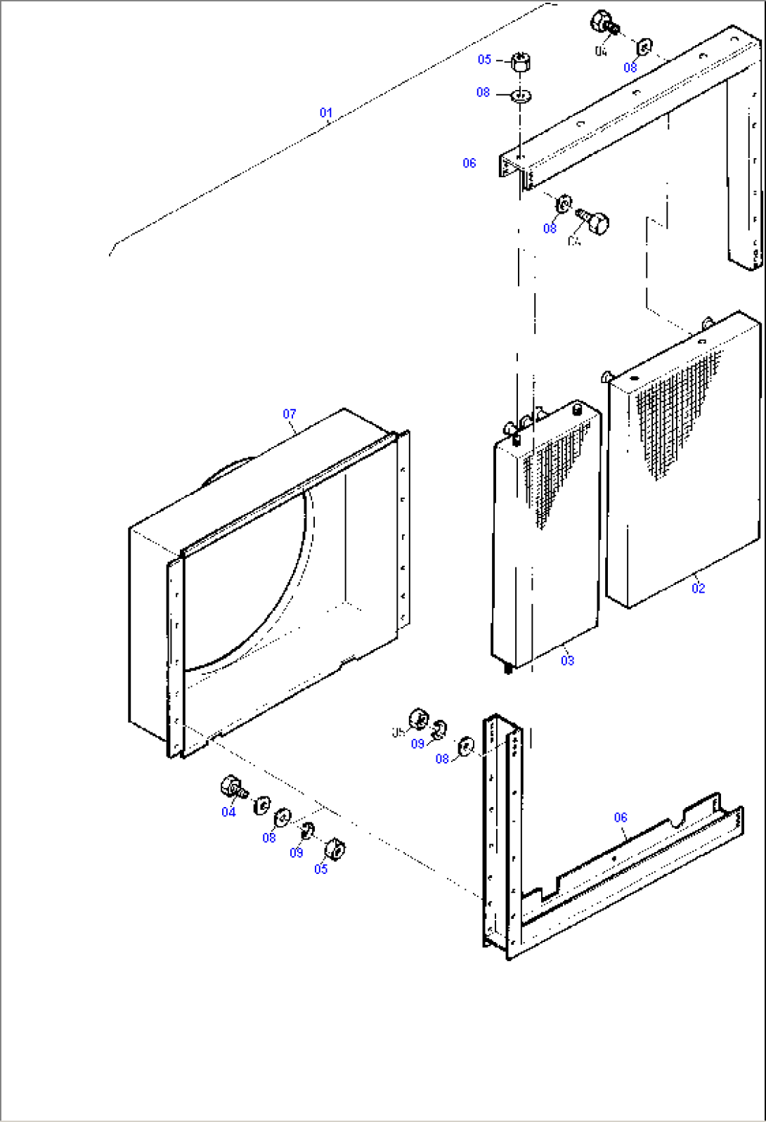 Combi-Oil-Water Radiator