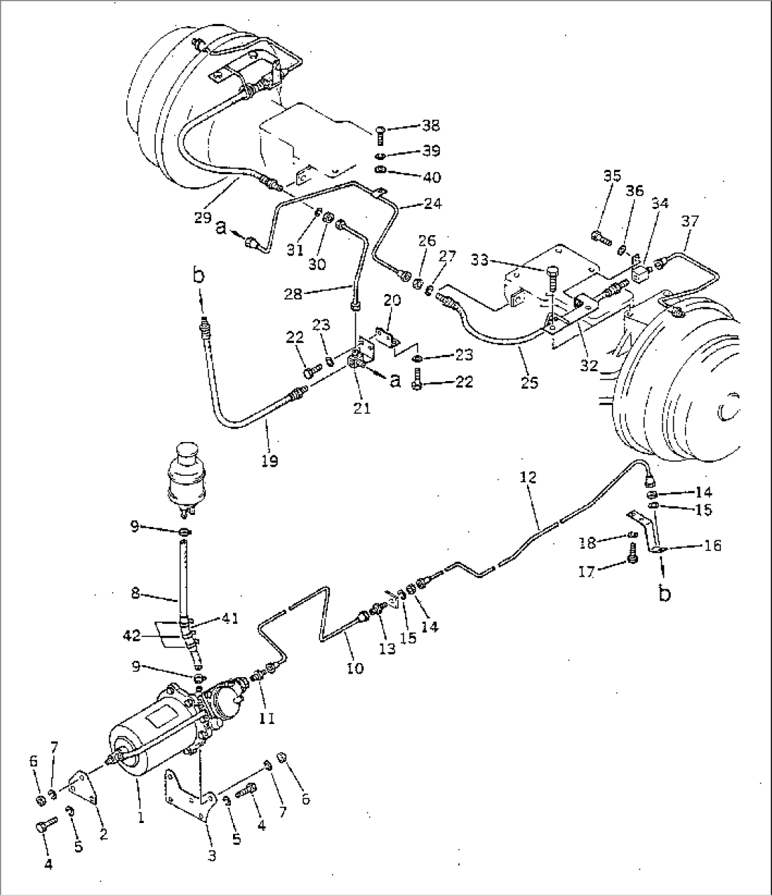 BRAKE PIPING (REAR)